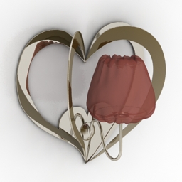 3D Sconce preview