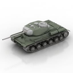 tank is-1 3D Model Preview #a4f76334