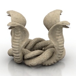 figurine cobra 3D Model Preview #d640513f