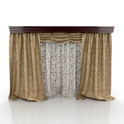curtain 3D Model Preview #befa8b20