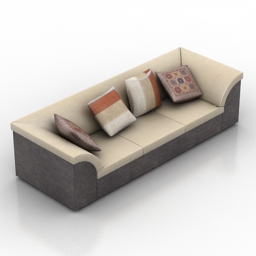 3D Sofa preview