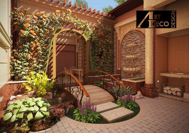 Architectural Home Design — Art Deco Design — Tashkent, Uzbekistan