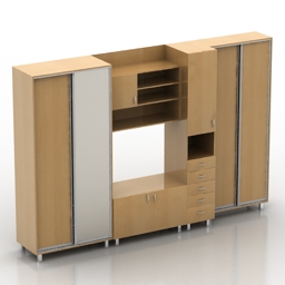 sideboard 3D Model Preview #5158a0c9