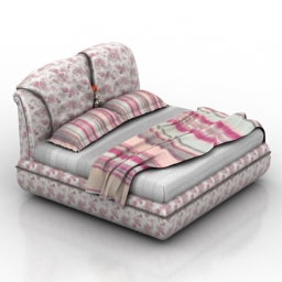 bed turri 3D Model Preview #ee5170b7