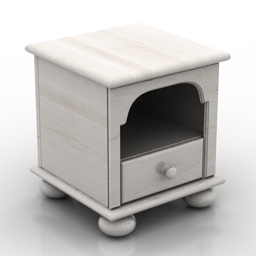 3D Nightstand preview