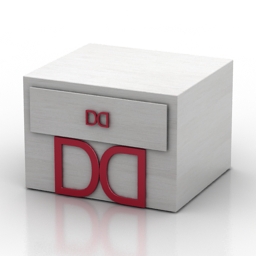 3D Nightstand preview