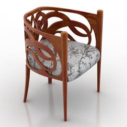 3D Armchair preview