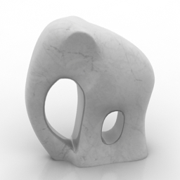 figurine elephant 3D Model Preview #66be3d75