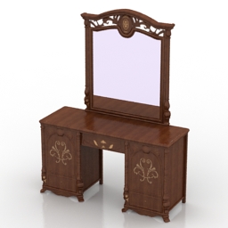 3D Dressing table preview