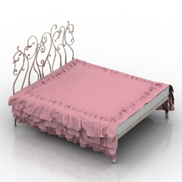 bed cantori klimt 3D Model Preview #77b07816