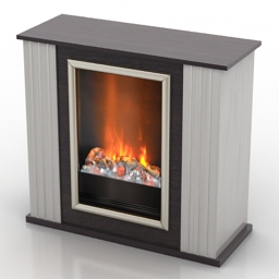 fireplace dimplex vianna deluxe 3D Model Preview #34665ab6