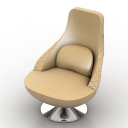 3D Armchair preview