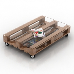 table magazines 3D Model Preview #5e93a46e