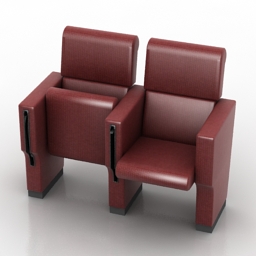 3D Armchair preview