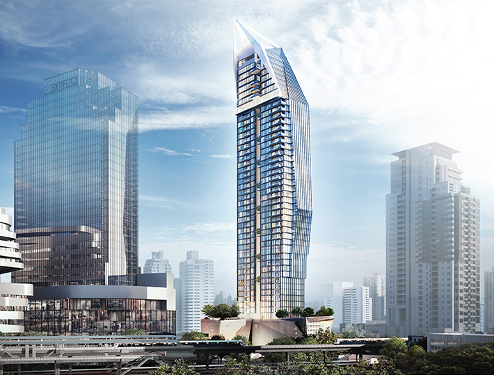 'Marque Sukhumvit' condominium, Bangkok, Thailand