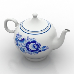 3D Teapot preview