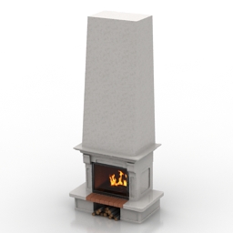 fireplace 3D Model Preview #dfbb6178