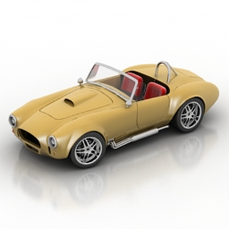 car АС cobra 3D Model Preview #3474ccce