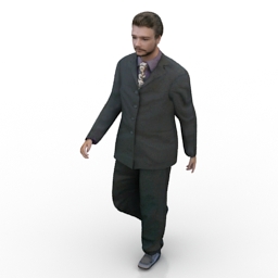 man 3D Model Preview #58efdcc1