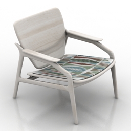 3D Armchair preview