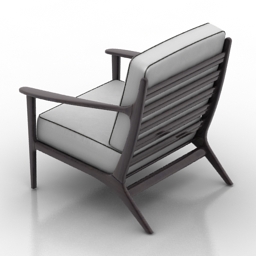armchair 2 3D Model Preview #93453c2b