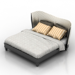 bed selva double 3D Model Preview #012a9b34