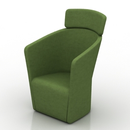 3D Armchair preview