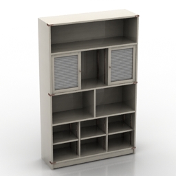 3D Bookcase preview