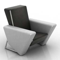 3D Armchair preview