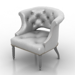 armchair 3D Model Preview #ccc1c1b5