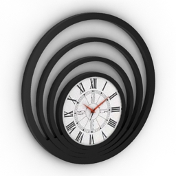 clock 3D Model Preview #bfc2b479