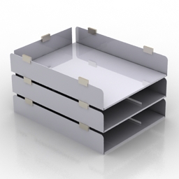 rack 6 office 3D Model Preview #08530862
