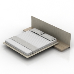 bed twist'n'shout cinova 3D Model Preview #78751908