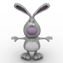 toy rabbit 3D Model Preview #f06a9990