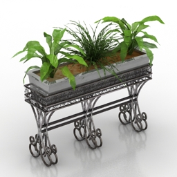 plant rack 3D Model Preview #bab06922