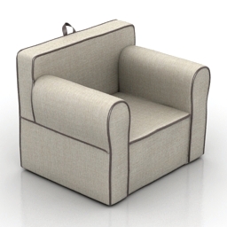 3D Armchair preview