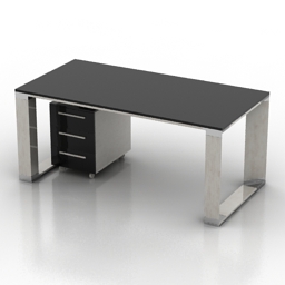 table desk 3D Model Preview #d76638a3
