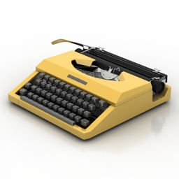 3D Typewriter preview