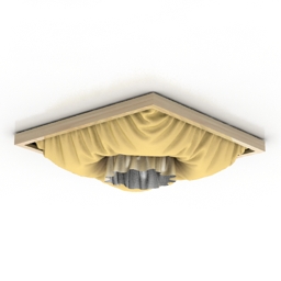 curtain celling 3D Model Preview #19be368f