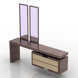 dressing table 3D Model Preview #0d9a096a