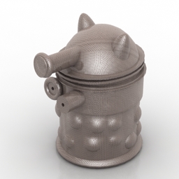 robot toy dalek tinkercad 3D Model Preview #210e7cb1