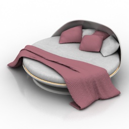 bed serenissima calice 3D Model Preview #fec379f2