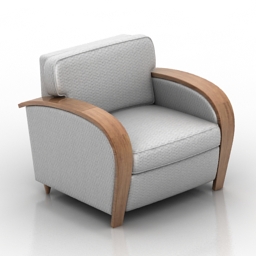 armchair 3D Model Preview #63d4436e