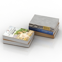 books 3D Model Preview #a8c980a7