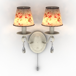 3D Sconce preview