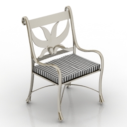 3D Armchair preview