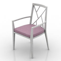 3D Armchair preview