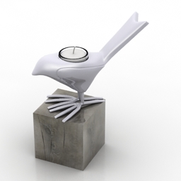 3D Candlestick preview
