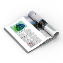 magazine rolled 3D Model Preview #0724ad1a