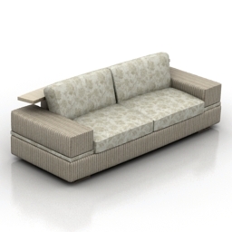 sofa 3D Model Preview #bad05a6d